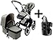 Bugaboo Buffalo Escape Complete Stroller 2015, Balsam Green + Bugaboo Cup Holder by Bugaboo
