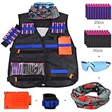 Tactical Vest Jacket Kit for Nerf Guns N-Strike Elite Battle