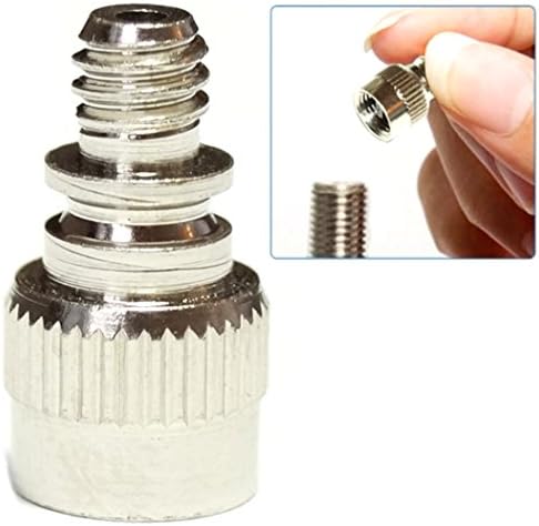 PRESKIN - 1 piece valve adapter Schrader Valves or car valve AV to bicycle valve SV Presta valve with sealing ring | also optically a highlight