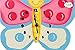 Fantasy Fields by Teamson  Magic Garden Childrens Wooden Butterfly Wall Clock Decoration Gift TD-0082A