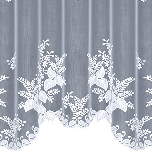 HAFT 219260/150 Konfektionierte Gardine, 150 x 300 cm, weiß - 2