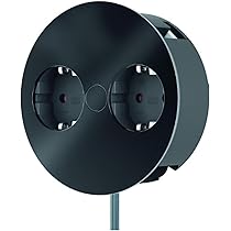 ST 3081 Energie-Ecksäule Schwarz - Moderner Säulenleuchte Für Innenbereich