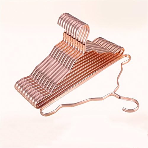 SYCGLL Aluminum Hanger Non-slip Sticks Hanging Clothes Rack Adult Clothes Support Pants Rack(10 Packs) Furniture Coat Racks (Color : C)
