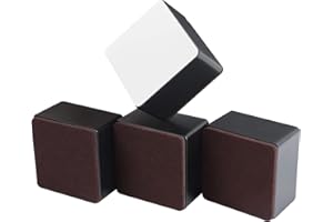 RCHYFEED Gambe per Mobili Alza il Letto di 5 cm, Allargate Rialzo Letto e Divano in Acciaio, Resistente e Salvaspazio, Autoadesivi 4 PZ Piedini per Letto Sollevare 2'' di Altezza a Letti Divani Armadi