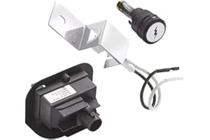 LVYXON Electronic Igniter Kit Replacement for Weber Q1200 Q2200 64868 Series with Front Burner Knobs, Grill Lighter Replacement Parts