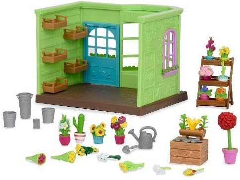 NEW! Woodzeez Blossoms Flower Shop - 31 Pieces