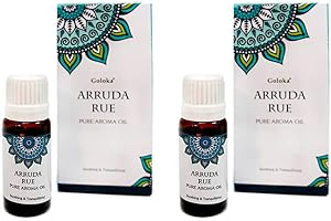 Aromasenses.- 2 unidades Aceite Esencial Ruda Puro Goloka 10 ML (Ruda)