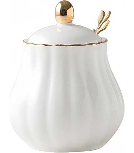 La Porcelaine Blanche – Boîte à lait en cadeau – Décoration maison, cuisine – Ligne Bosco – Idée cadeau – Porcelaine – 7 x 8 x h6,5 cm