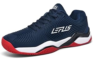 Xuanke Tennisschuhe Halle Herren Atmungsaktiv rutschfest Sportschuhe Damen Badminton Schuhe sandplatz Trainerschuhe