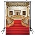 Price comparison product image LYWYGG 6x9FT Hall With Red Carpet Background Party Photography Backdrops Thin Vinyl Material Birthday Party Newborn Children Studio CP-46