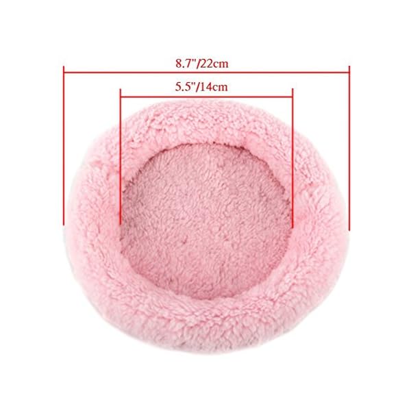 UEETEK Criceto letto rotondo velluto caldo sonno tappetino Pad per criceto/riccio/scoiattolo/topi/ratti e altri piccoli… UEETEK Criceto letto rotondo velluto caldo sonno tappetino Pad per criceto/riccio/scoiattolo/topi/ratti e altri piccoli…