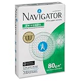 Dispone de un superficie lisa Navigator universal Papel A4 80 gr [Paquete de 550] Ref COP080C1550