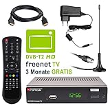 Beherrscht Irdeto-Verschlüsselungsverfahren für freenet TV. Leistungsstarker Prozessor der neuesten Generation ermöglicht höchste Effektivität auch bei höchster Beanspruchung.