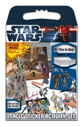 Imagen 2 de 9214 Star Wars Magic Sticker Activity Set