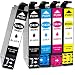 Produktbild Jagute Ersatz für Epson 502 XL 502XL Druckerpatronen für Epson Workforce WF-2860 WF-2865 Epson Expression Home XP-5100 XP-5105 Patronen mit Chip 5 Pack Hohe Kapazität (2Schwarz, Cyan, Magenta, Gelb)