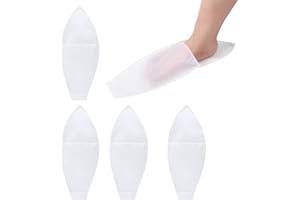 LOBVABA 4PCS Offene Zehen Kompressionssocken,Fußgleiter Anziehhilfe für KompressionsstrüMpfe mit Offener Spitze,Sockenanziehhilfe,Strumpf Anziehhilfe,für ältere Menschen,Behinderte&Schwangere Ausziehen Socken