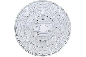 OLSHOP AG 3 Packungen Tachoscheiben Diagrammscheiben bis 125 km/h Tachoblatt Kontrollscheiben 125-24 Fahrtenschreiberscheiben Tachographen