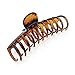 Mytoptrendz® Tortoiseshell Extra Large Long Curved Teeth Strong Plastic Hair Claw Hair Clip Clamp Grip Hair Accessory