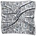 Produktbild Frauen-Dame Christmas Holiday Xmas Lamas Print Square Halstuch Schal Kopf Wrap Neck Satin Schal