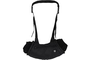 GUKASXI Heated Hand Muff, Soft Fleece Lining, Heated Hand Warmer Hand Warmer Bag with Electric Heating, Adjustable, Removable Waist Belt, Hand Warmer Pocket, Heated Hand Warmer Pouch 18.1 x 7.1 inch