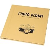Nobbystar 36 Sayfa Yapışkanlı Fotoğraf Makinesi Temalı Fotoğraf Alb&uuml;m&uuml; - 24x24cm