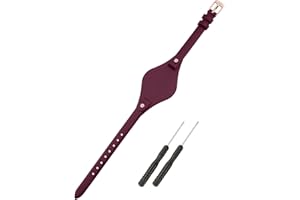 SANDEIN Watch Band Compatible with Fossil, Women 8mm Soft Leather Replacement Wrist Strap for Fossil ES3077 ES3148 ES3262 and ES4119 ES4176 Series Watch Straps