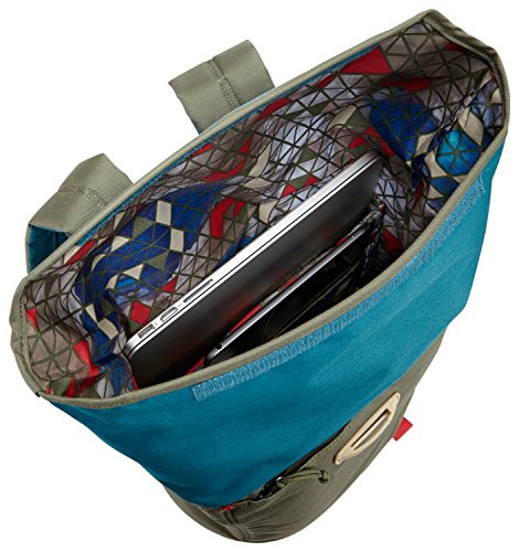 Case Logic LARI114HDN Larimer Rolltop Notebook Rucksack 35 6 cm  14 Zoll  mit Tablet-Fach Hudson