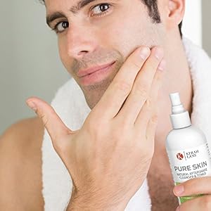 Kerah Lane Pure Skin - Natural Toner & Cleanser for Treatment of Ingrown Hairs, Acne & Razor Bumps. Use After Shaving… - Image 6