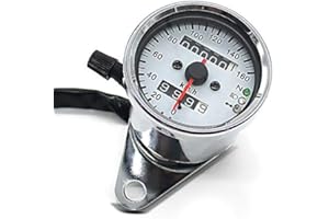 CRAFTRIDE Motorcycle Tachometer compatible with Honda Shadow VT 750/600 C CMS chrome