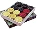 Price comparison product image Box of Indian Carrom Men - Full set of Carrom Counters