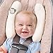 Produktbild Runfon Kinderwagenkissen, Kopf- und Halssätze für Kindersitz, verstellbares Nackenstützkissen, Auto-Reisekopfkissen für Babysitz. Kinder Kleinkind Kinderwagen Kinderwagen Kopf unterstützt 100% Neu