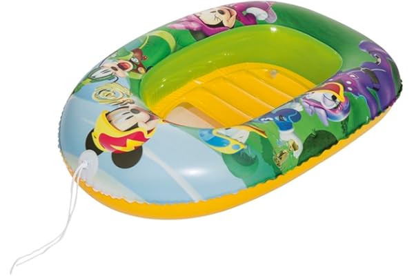 Bestway 91003 Disney Mickey Roadster Racers Bateau Petit Bonhomme 102 X 69 cm