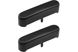 CREATE IDEA 2 szt. pokrowiec na przetwornik na szyję do gitary kompatybilny z TL Tele Telecaster Style akcesoria zamienne do gitary elektrycznej, metal, czarny
