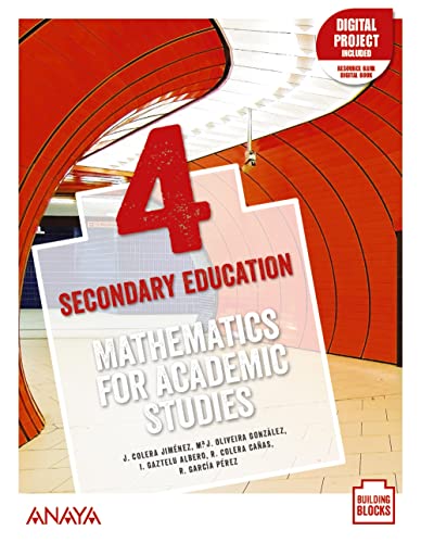 Mathematics for Academic Studies 4 Students Book (Building Blocks)