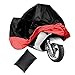 Produktbild Motorradabdeckung Fahrradabdeckung Wasserdicht Wasserdicht Motorrad Abdeckplane Faltgarage(rot,XL )