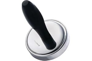 Bellemain Meat Pounder Flattener, Easy-Grip Meat Tenderizer, Stainless Steel Meat Mallet for Cooking, Meat Hammer, Chicken Tenderizer, Meat Smasher Utensil, Kitchen Mallet, Meat Masher Tool