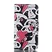 Produktbild Nancen HTC One A9 (5 Zoll) Ledertasche / Handyhülle, Bookstyle Flip Case Folio Cover PU Leder Wallet Etui Handy Zubehör Lederhülle Schutzhülle - mit Standfunktion Magnetverschluss Brieftasche und Karten Slot [Netter Panda]