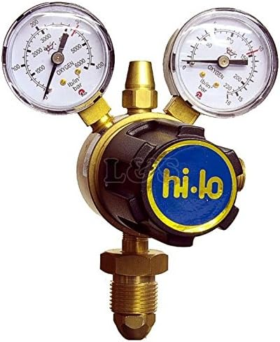 Single Stage Two Gauge Gas Regulator - Acetylene