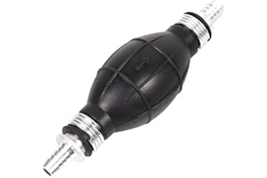LKRXW 1 Pezzo 8mm Pompetta di Aspirazione per Diesel Pompa Carburante Manuale Pompe per Benzina a Mano Trasferimento Gasolio Pompa Lampadina Liquidi Sifone Travaso Auto Barca