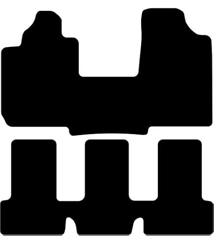 Tappetini Auto In Gomma Per Fiat Multipla Seconda Serie – Set Da 4 Pezzi (2 Anteriori + 2 Posteriori), Sagomati, Antiscivolo, Impermeabili E Lavabili, Modello KA8493 - 4