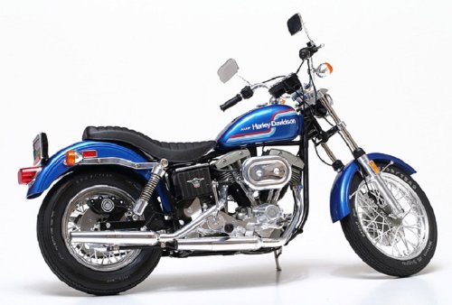 Tamiya 300016039 - 1:6 Harley-Davidson Super Glide, Motorräder