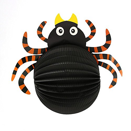 Halloween Lanterna, LandFox Halloween Partito Lanterna Giocattolo Domestico Bambini Camera Arredamento Supplies Nero