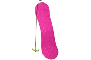 MARMAT Snowboard FÜR Kinder Schlitten Board 72cm Kunststoff mit Seilgriff Plastik