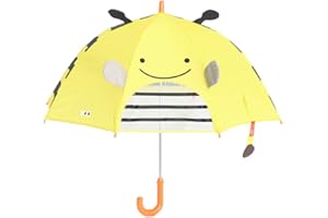 Sharplace Ombrello per Bambini e Bambine, Cartoon Animal, Bee, 60cm (diametro 67cm)