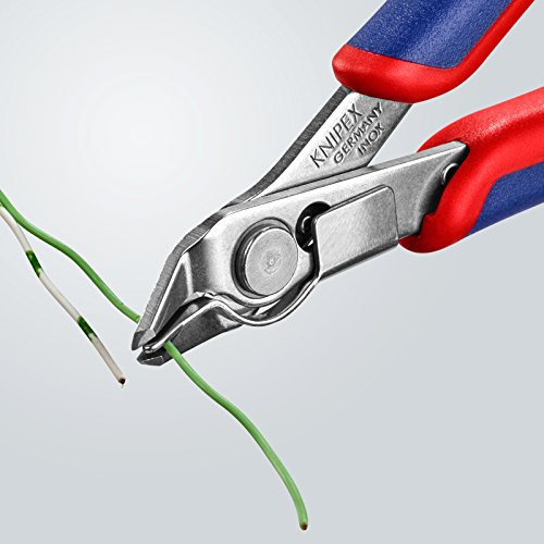 Knipex 78 13 125 – Präzisionszange Electronic Super Knips mit Drahtklemme - 5