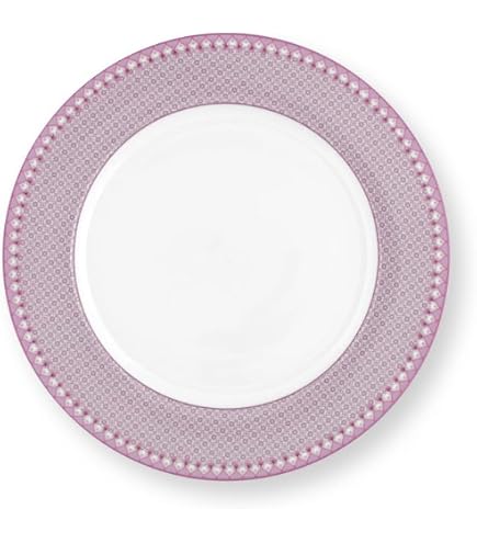 Sottopiatto PIP Studio Lily&Lotus - Diametro 32 Cm, Viola, Decorazione Elegante Per Tavola