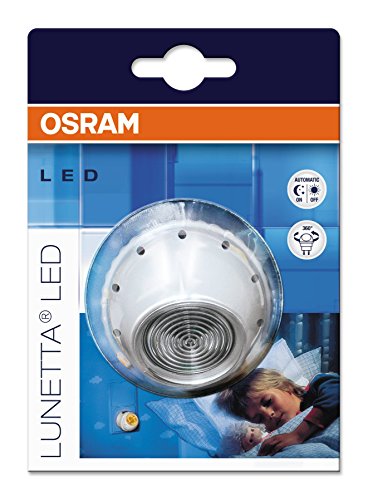 OSRAM LED-Steckdosenlicht / Nachtbeleuchtung / LUNETTA / weiß / Dämmerungssensor / 360 ° drehbarer Leuchtkopf - 3