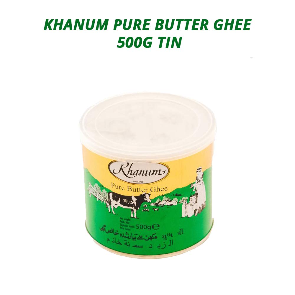 Khanum Butter Ghee Clarified Butter Secret Ingredient for Indian