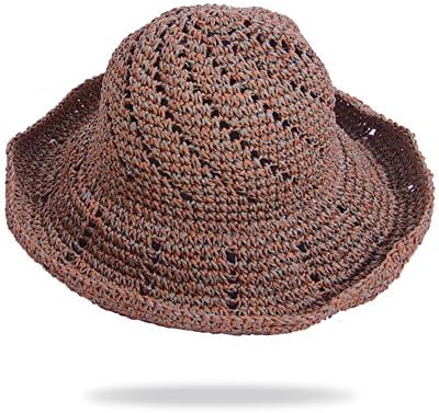 Sun-Sun Hat/Foldable bucket Hat/Air Beach fisherman Hat-A