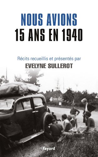 couverture de : Nous avions 15 ans en 1940